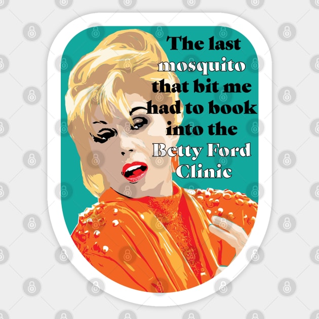 Patsy Stone | Absolutely Fabulous | Mosquito bite Sticker by Mattk270